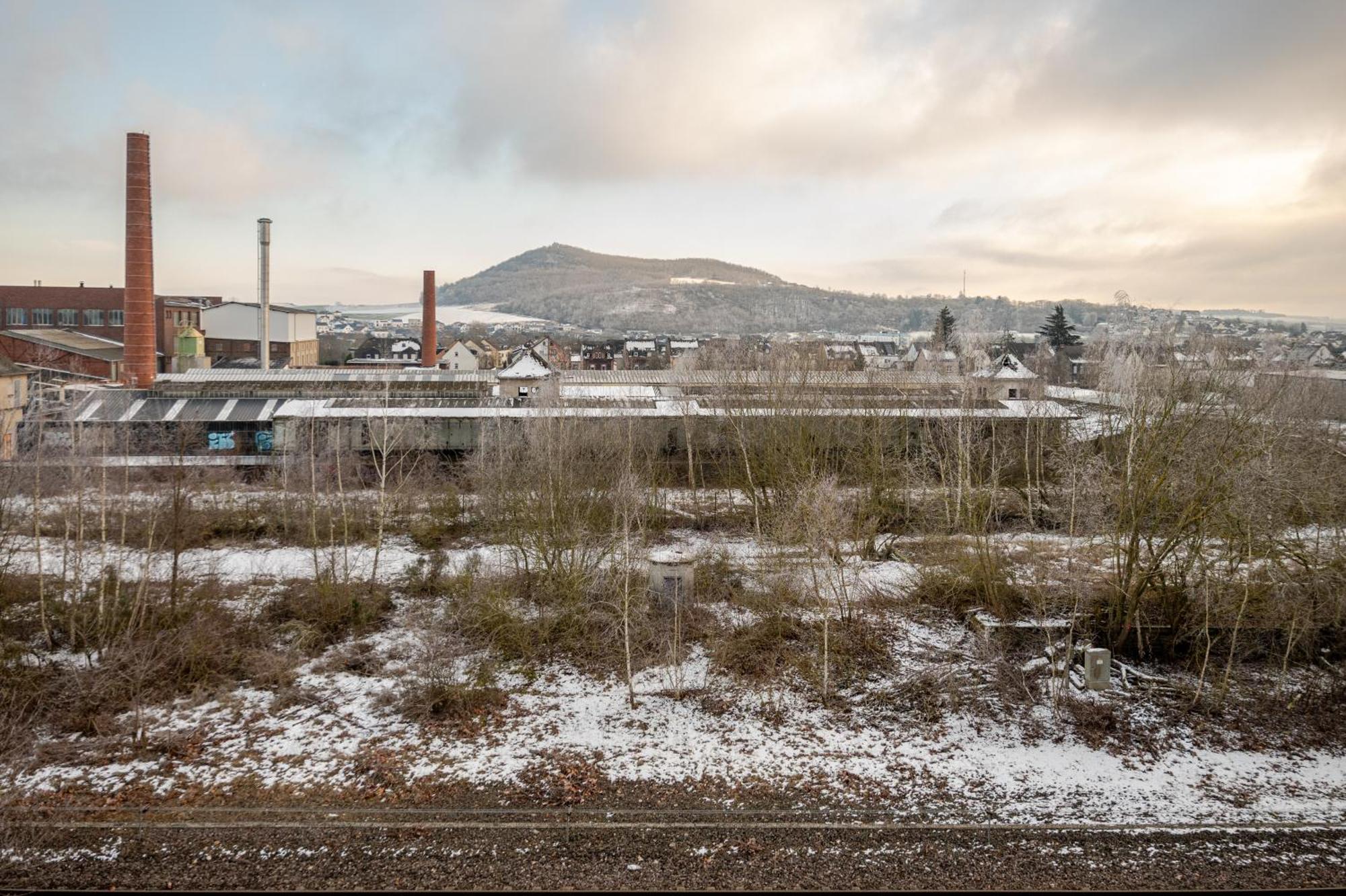 Wohnen Wie Im Schloss - Alter Bahnhof Von Kruft Esterno foto